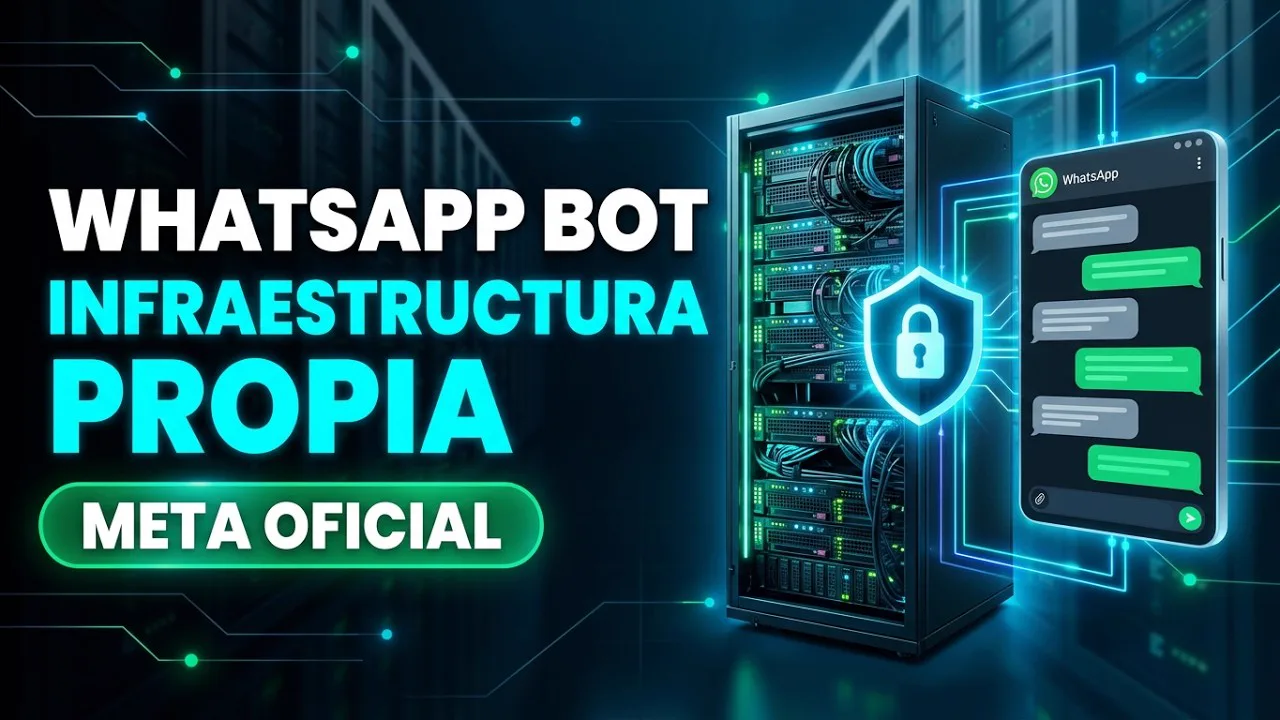 Video: chatbot de WhatsApp con la API oficial de Meta
